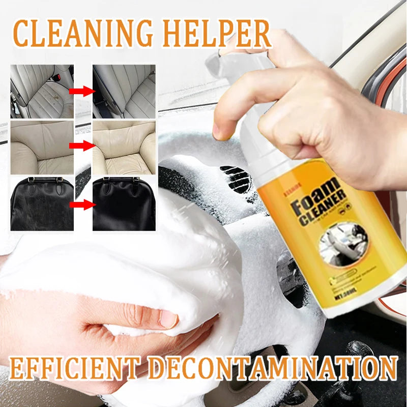 Multi-purpose Foam Cleaner Cleaning Agent Automoive Car Interior Home Foam Cleaner Home Cleaning Foam Spray Cleaners