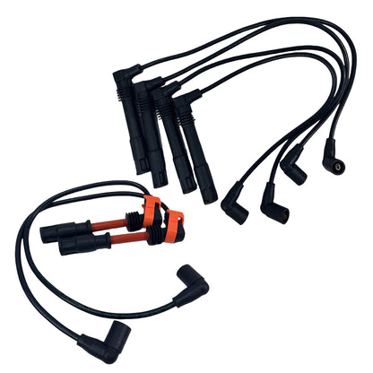 Ignition Cable Kit For Audi A6 C5 2.4L 2.8L A4 B5 VW Passat Skoda Superb Spark Plug Wire Set Accessories 078-905-113 078905113