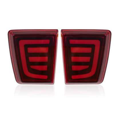 Car LED Rear Bumper Reflector For Mitsubishi Pajero Shogun V97 V98 V87 V93 V95 Montero 2007 - 2020 Tail Brake Turn Signal Light