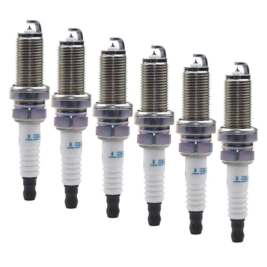 6pièces bougie d'allumage pour NISSAN PATROL Y62 Y61 4.0L 4.8L PATHFINDER R51 ALTIMA 3.5L 350Z Z33 INFINITI FX35 CITROEN C6 PEUGEOT 407 607 (livraison : 5 à 12 jours)