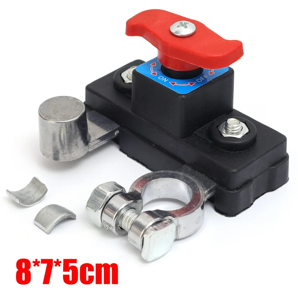 Car Battery Disconnect Switch 12V 24V Universal Remote Control Battery Switch Anti-theft Power Controller for Car Truck Boat