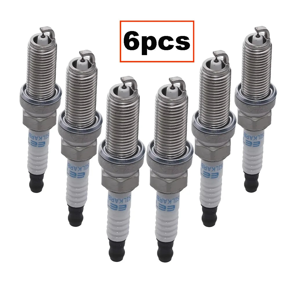6-8pcs Spark Plug For MASERATI GHIBLI M157 QUATTROPORTE M156 LEVANTE M161 3.0T 3.8T Enigne Parts Accessories Iridium Platinum