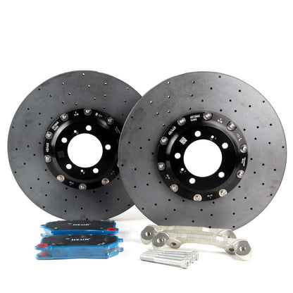 Racing Carbon Ceramic Brake Rotors 355/380/390/410/ for Audi Q5 Q6 Q7  A5 Mercedes Benz AMG W211 Golf Mk4