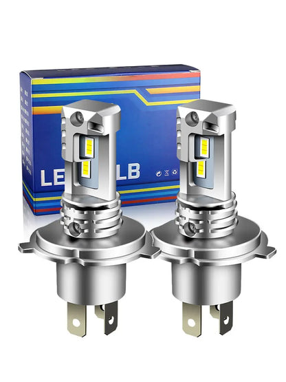 1pc/2Pcs For Suzuki Grand Vitara V6 99-05 SX4 06-12 Car Headlamp H4 9003 High Power LED Headlight Hi/Low Beam Bulbs Canbus 6000k
