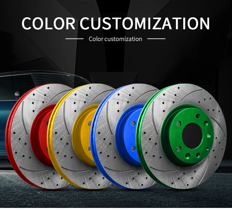 Noiseless Resolve brake shaking Car Brake Discs For Honda Concerto Crider Crossroad Crosstour CR-V CR-X Del Sol CR-Z e:NP1 e:NS1