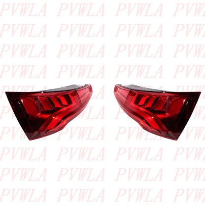 For Audi Q5 2018 2019 2020 European version Car accessories 1 Pair LED 5 Pin Flowing Tail Light Rear Brake Lamp