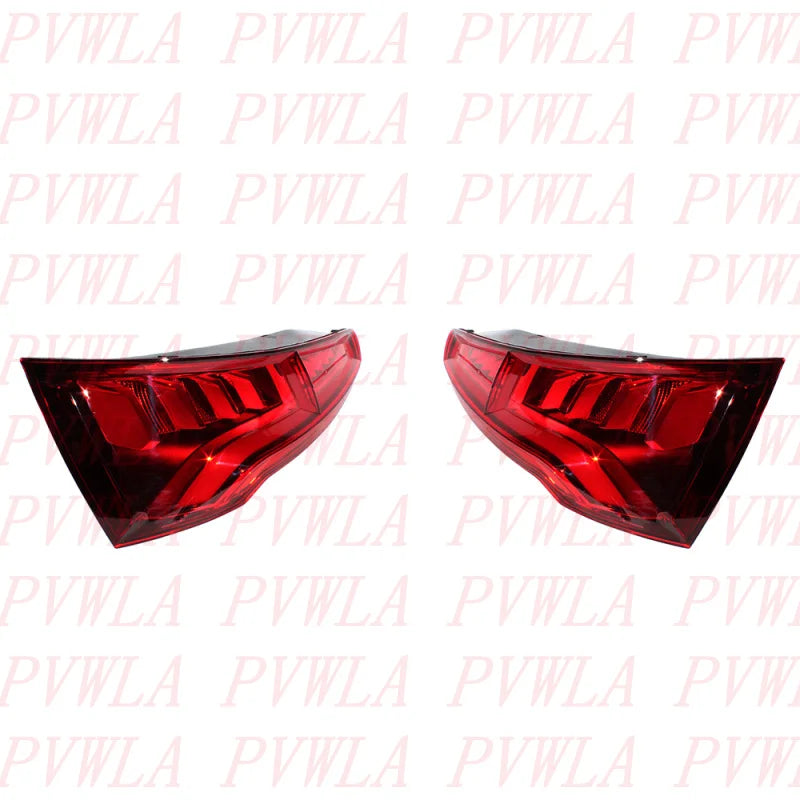 For Audi Q5 2018 2019 2020 European version Car accessories 1 Pair LED 5 Pin Flowing Tail Light Rear Brake Lamp