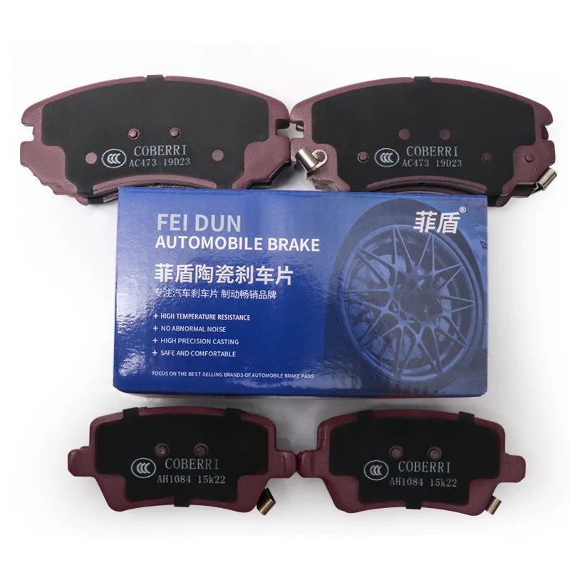 Noiseless economical heat resisting Pure ceramic formula Auto Part Car Brake Pads For Chrysler 200 Convertible 300C SRT8 300M