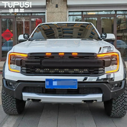 For Ford Ranger T9 Matrix Turn Signal Module DRL Color Change To Amber Headlight Daylight Boards Replace Functional Car Light