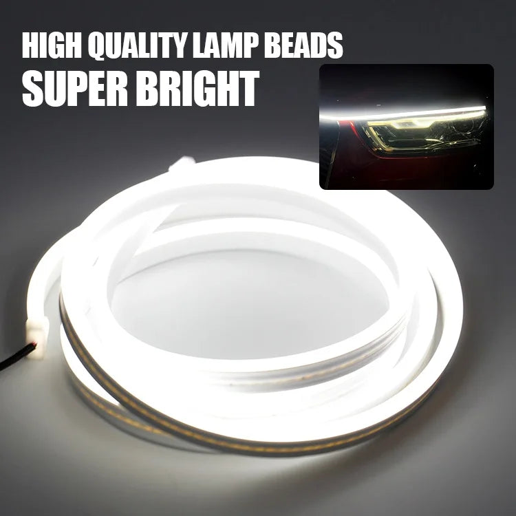 OKEEN Led Car Hood Lights Strip Universal Auto Decorative Atmosphere Lamps Ambient Lights For Car Daytime Running Lights DRL 12V