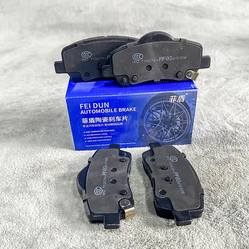 High Performance No dust Ceramic Car brake pads for Nissan March Maxima QX Micra C+C Mistral Moco Murano Crosscabriolet Navara