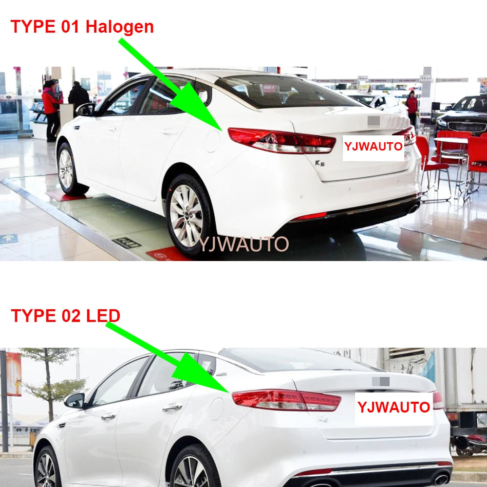 For Kia K5 Optima 2016-2018 Car Taillight Assembly Tail lamp Reverse Park lamp Shell Brake Lamp Rear Turn Signal Light Assembly