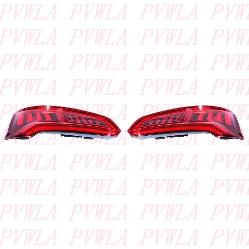 For Audi Q5 2018 2019 2020 European version Car accessories 1 Pair LED 5 Pin Flowing Tail Light Rear Brake Lamp