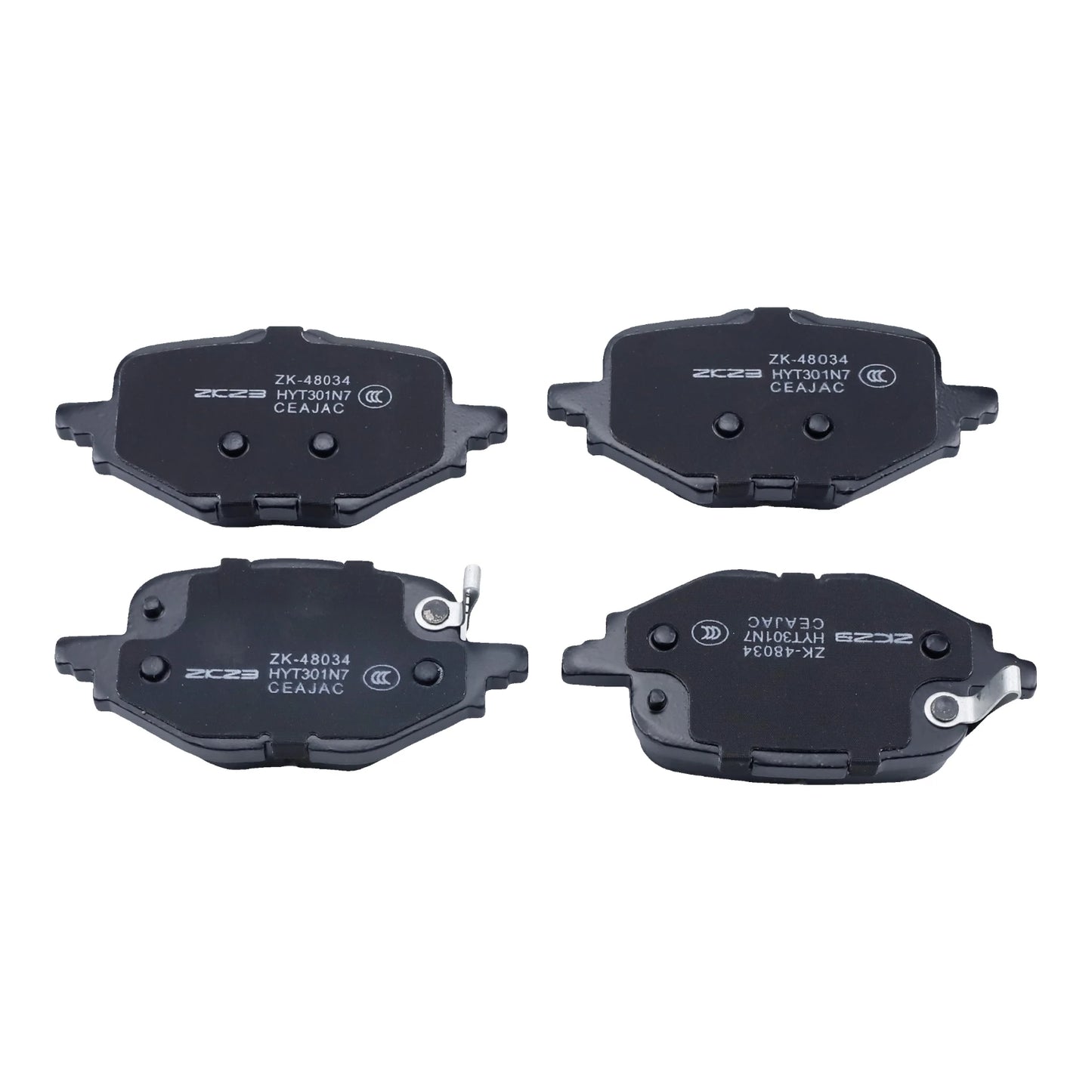 Rear Brake Pad For TRUMPCHI GAC GS4 MAX 1.5T EMKOO 2022 2023 2024 Disc Brake Spare Parts Car Accessories Ceramics