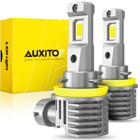 AUXITO 2pièces H8 H11 phare ampoule LED 16000LM 9005 HB3 9006 HB4 H16 JP H9 LED feu antibrouillard Super lumineux 6500K blanc Automobile feu (livraison : 5 à 12 jours)