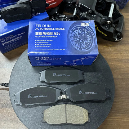 High-quality Ceramic Formula Car Brake pads For Nissan Presea President Primastar Primera Wagon Pulsar GTI-R Qashqai+2 Quest