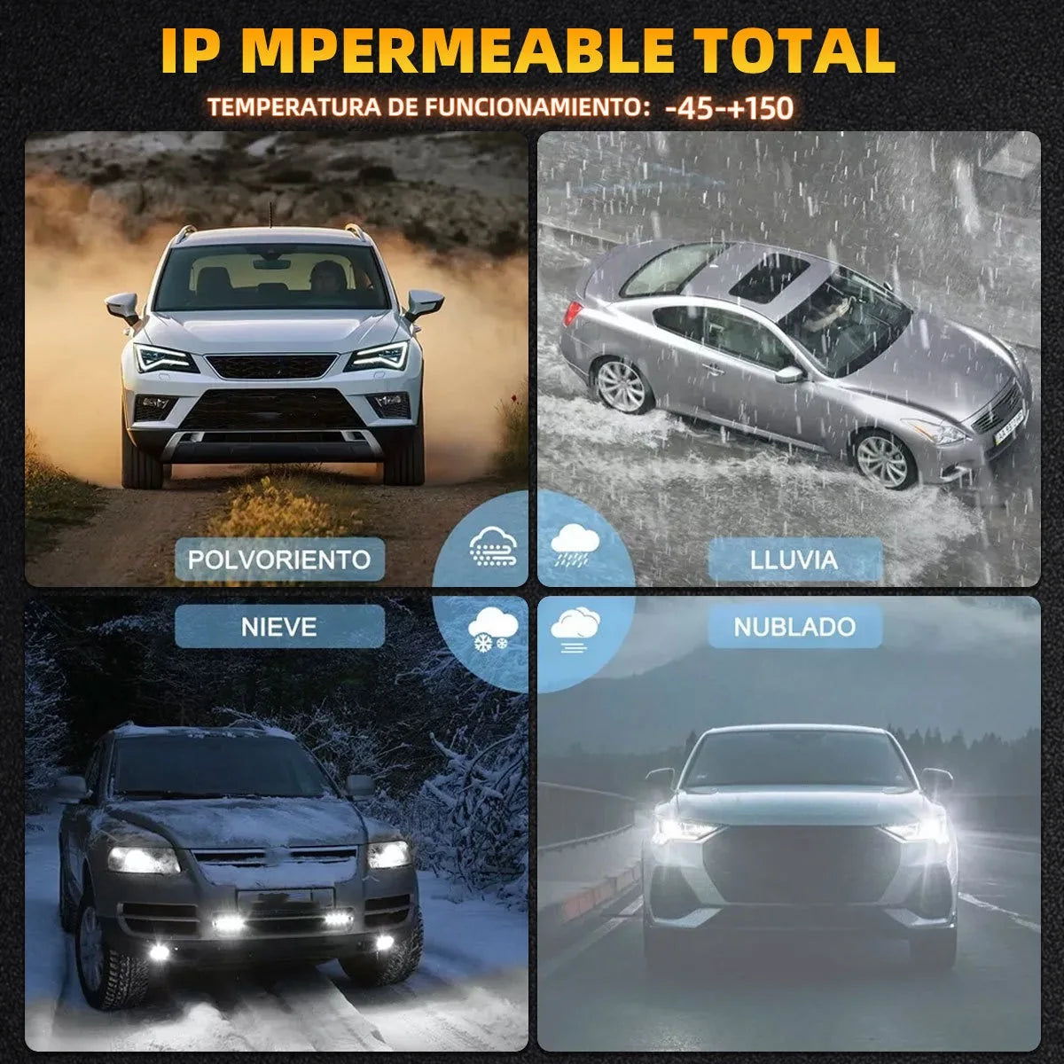 M8PRO H7 H4 H11 LED Car Headlights Canbus H3 H1 H8 H9 9005 HB3 9006 HB4 9012 HIR2 5570 CSP M8 Pro 12V Fog Lamps 9000000LM 6000K