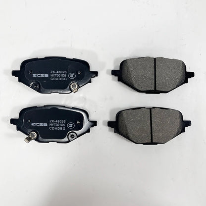 Rear Brake Pad Set For GAC GS8 (2th Generation) 2021 1.8T 2.0T TRUMPCHI M8 HYBRID 2022 2023 Accessories Spare Parts Ceramics