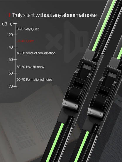 For Jeep Compass MK MP 2006-2023 Front Windshield Wiper Blades 2pcs Windscreen Window Accessories 2007 2013 2015 2019 2020 2021