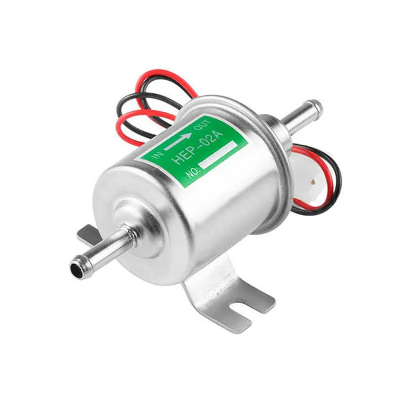 HEP02A Universal Diesel Petrol Gasoline 12V Electric Fuel Pump Low Pressure For Most Car Carburetor Motorcycle ATV Van Auto Part