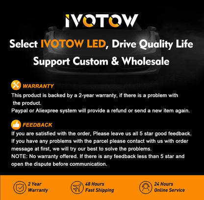 IVOTOW H11B LED Headlight Bulb Fit For Kia Rondo 2007 2008 2009 2010 2011 2012, H11B bulb Low Beam Headlight Bulb 6000K Fan