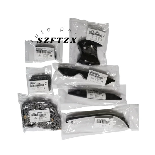 Brand haute qualité chaîne de distribution kit 243213A000 243223A000 7pièces pour Hyundai Santa Fe Sonata Kia Borrego Mohave (livraison : 5 à 12 jours)
