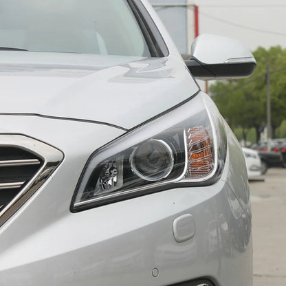 For Hyundai Sonata 2015 2016 Front Headlamp Cover Transparent Headlight Shell Lens Plexiglass Replace Original Lampshade