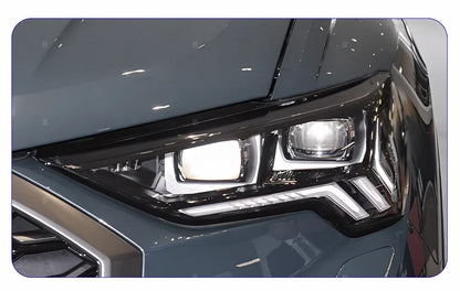 Auto Headlights Accessories For Audi Q3 2020-2023 Upgrade Matrix Projector Lens LED Car Head Lights Plug and Play Assembly