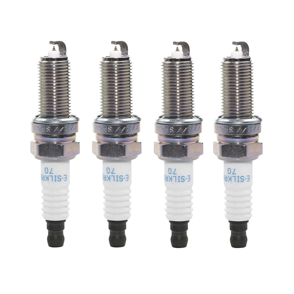 1-4pcs Spark Plug Iridium Platinum For HAVAL H8 2.0T AWD 2017 H9 2.0VVT 2018 2019 2020 2021 2022 2023 GW4C20A Parts SILKR8E7G