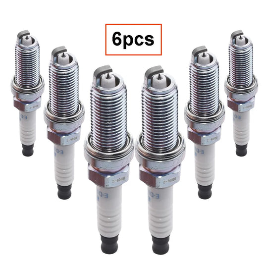 6pcs Spark Plug For NISSAN GT-R R35 3.8T GTR 370Z Z34 INFINITI QX50 QX70 3.7L LEXUS LS500 TOYOTA SEQUOIA TUNDRA 3.5T Accessories