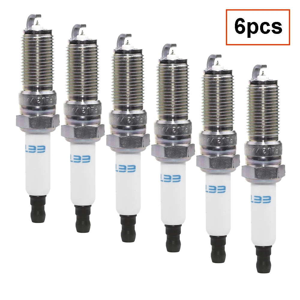 1-6pcs Spark Plug For CHEVROLET CAMARO 3.6L 2009-2015 2013 CAPTIVA MALIBU CADILLAC CTS SLS SRX XTS BUICK SATURN OUTLOOK GMC Part