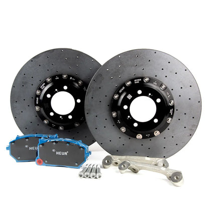 Racing Carbon Ceramic Brake Rotors 355/380/390/410/ for Audi Q5 Q6 Q7  A5 Mercedes Benz AMG W211 Golf Mk4