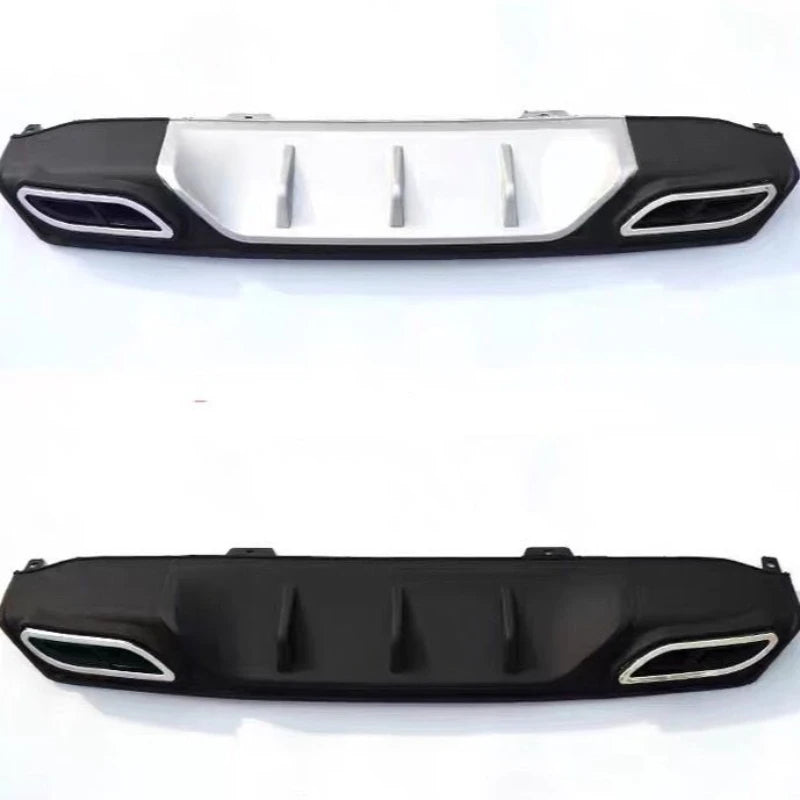 High Quality Sporty Style Rear Bumper Protector Guard Cover Difuser Body Kit For Honda Civic 10th Gen 4DR 2016 2018 2019 2017