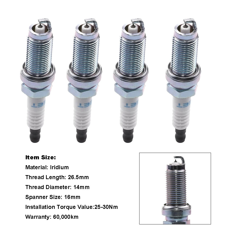 For JAC S4 JS4 S2 J7 REFINE M3 HEYUE A30 YUEYUE MOSKVICH 3 Ignition Coils Spark Plugs 1026090GG020 1026090GH500 Spare Parts