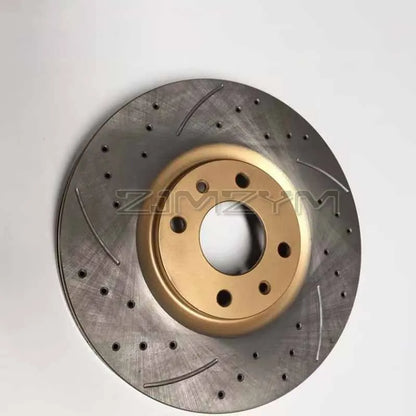 Front/ Rear Brake Discs 17 inch for Peugeot 308CC 301 307 206 207 2008 408 High Quality Car Accessories Resolve Brake Shaking