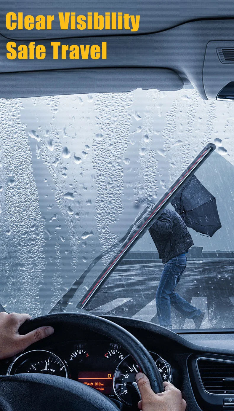 Front Wiper Blades For Honda Civic 2004-2023 2018 2019 2020 2021 2022 2017 Windscreen Windshield Window Auto Accessories 24"+19"