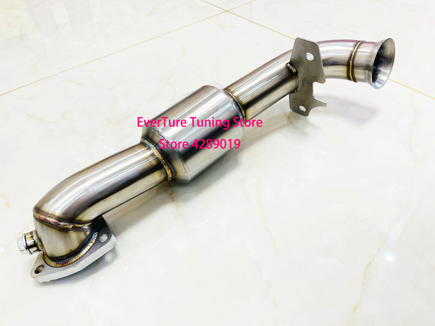 Catalyst Downpipe For Mini Cooper R55 R56 R57 R58 R59 R60 turbo exhaust pipe With 200cell Catalyst 2.5'' OD pipe