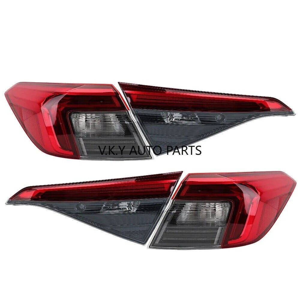 For Honda Civic 2022 2023 2024 11Th GEN Sedan Car Tail light Rear Bumper Light Stop Brake Lamp Turn Signal Warning