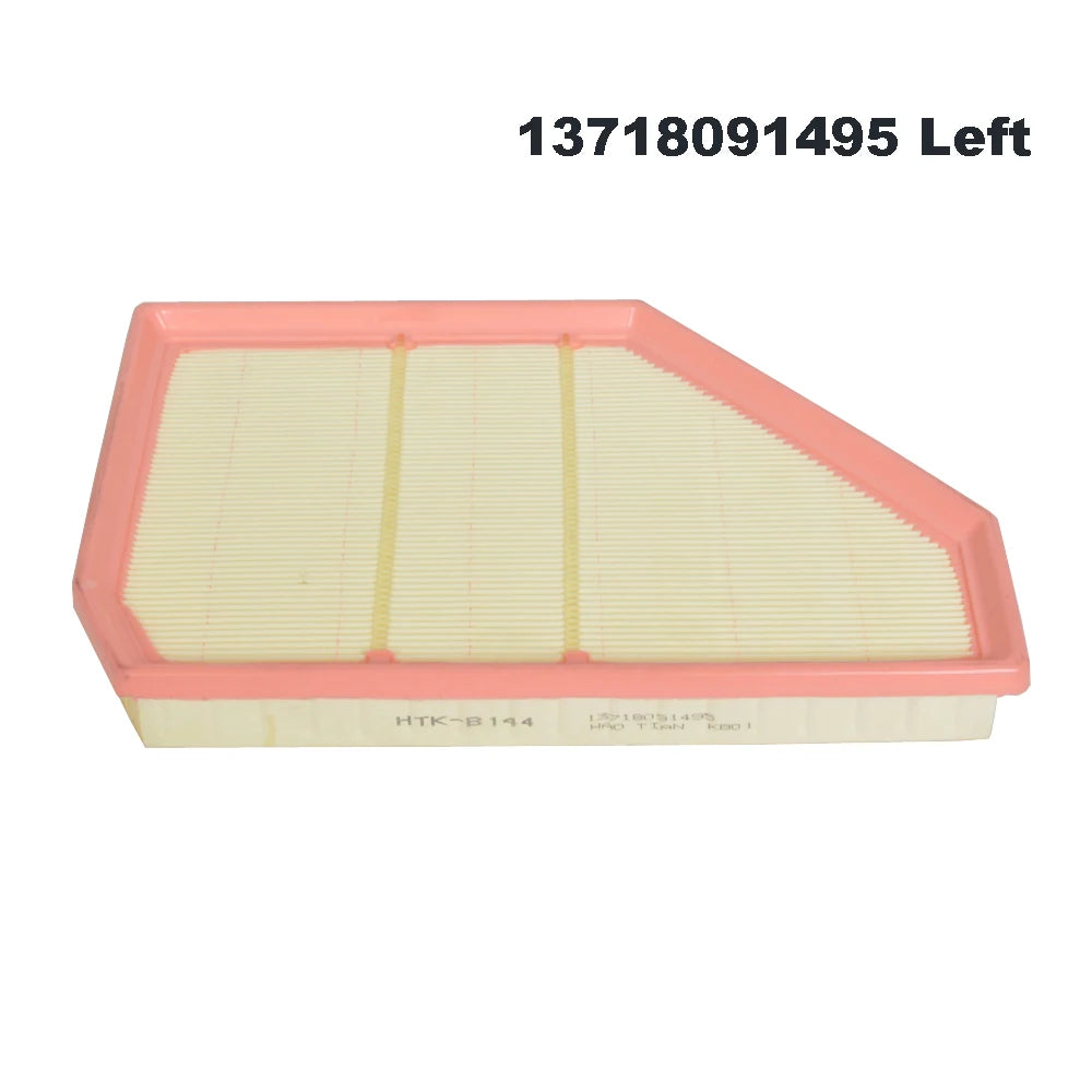 Engine Air Filter For BMW X5 M G05 F95 4.4T 2019-2023 X6 G06 F96 X7 G07 XM G09 Accesssories Spare Parts 13718091495 13718091496