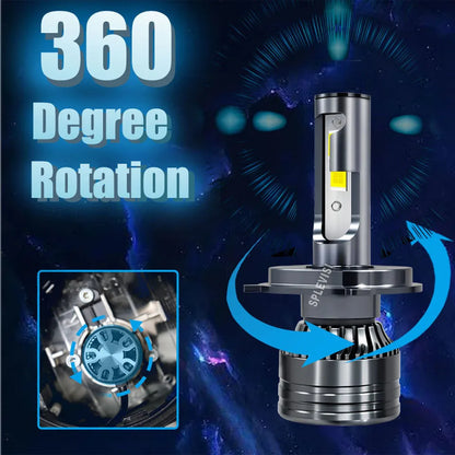 LED H4 9003 Car Headlight Bulbs Triple Copper Pipes Cooling Tech For Suzuki Grand Vitara 1999 2000 2001 2002 2003 2004 2005