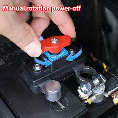 Car Battery Disconnect Switch 12V 24V Universal Remote Control Battery Switch Anti-theft Power Controller for Car Truck Boat