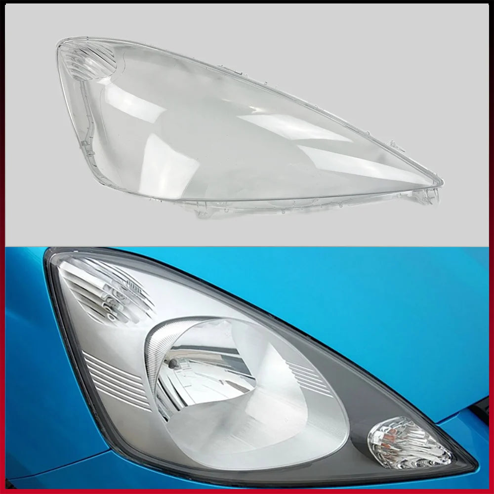 For Honda Fit Jazz Hatchback 2008 2009 2010 Front Headlamp Cover Headlight Lens Shell Plexiglass Replace Original Lampshade