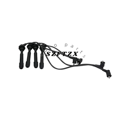 Genuine New 2750123B70 Spark Plug Wire Set 27501-23B70 For Hyundai Elantra Sonata Tucson Kia Cerato Spectra Sportage