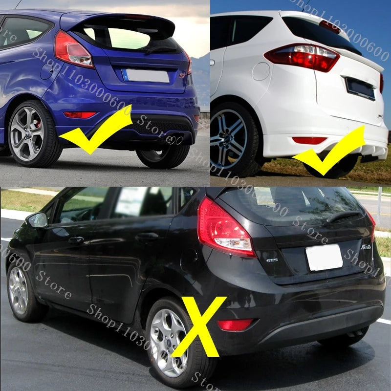 For Ford Fiesta 2009-2014 / C-Max CMAX 2010-2015 Rear Bumper Fog Light Rear Brake Stop Lamp 8A61-17A849-AB 8A61-15K273-AC