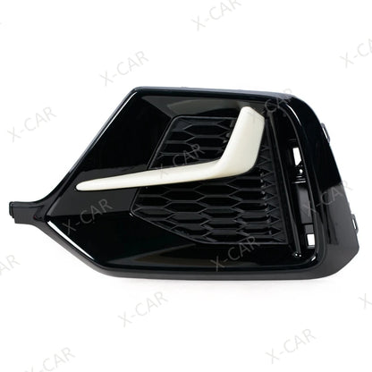 For Honda Civic Hatchback 2020 2021 Front Rear Bumper Fog Light Foglamp Trim Cover Frame Shell Lid Bezel