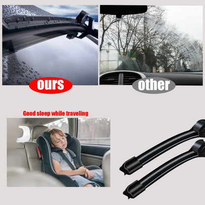 Front Wiper Blades For Honda Civic 2004-2023 2018 2019 2020 2021 2022 2017 Windscreen Windshield Window Auto Accessories 24"+19"