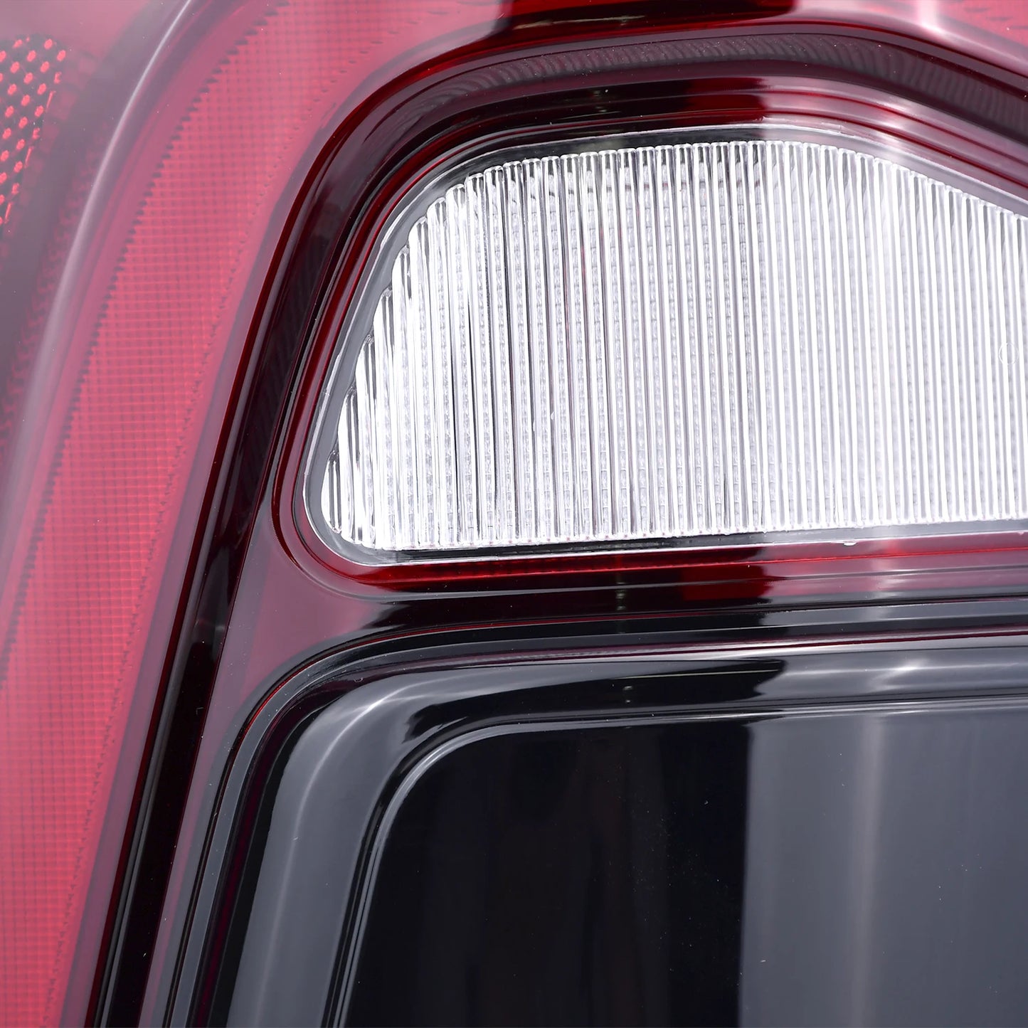 W/Blind Spot For Dodge Ram 2500 3500 2019 2020 2021 2022 2023 2024 LED Tail Lights Black Bezel 68548946AA