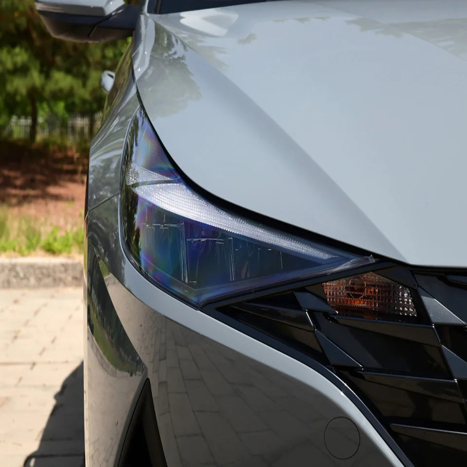 For Hyundai Elantra (Domestic Version) 2020 2021 2022 Car Front Headlight Lampshade Transparent Lampshell Lens Cover Plexiglass