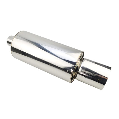 Car Exhaust Systems Tail Pipe Muffler High Quality Universal Stainless Mufflers Large Size Interface 63mm 76mm Ses Bombası