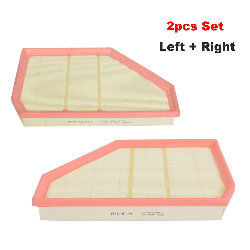 Engine Air Filter For BMW X5 M G05 F95 4.4T 2019-2023 X6 G06 F96 X7 G07 XM G09 Accesssories Spare Parts 13718091495 13718091496